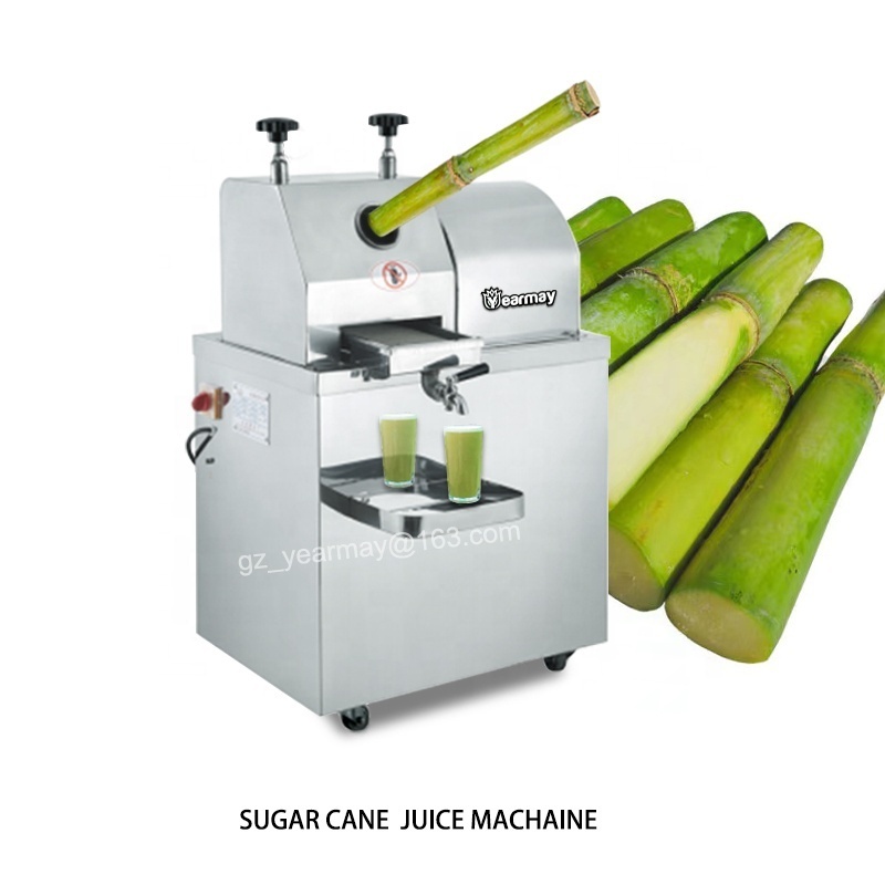 Professional Sugar Cane Juicer Factory Made Commercial Sugarcane Juice Machine