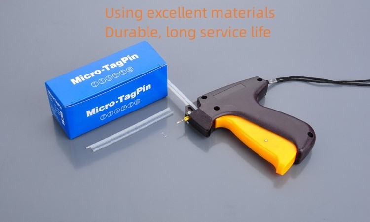 cloth tag gun label gun micro arrow hand plastic ABS micro tag gun for clothes hang label tagging