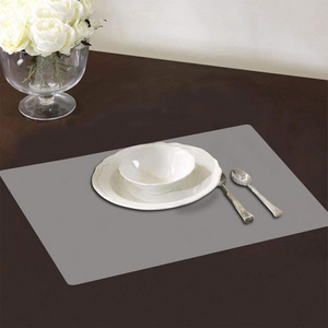 Cost-Effective Translucent PP Plastic Mat Placemats Keeps Table Desktop Cloth Cleaner Rectangle Table Mat