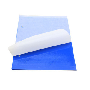 Blue PP Glue Fly Trap Indoor And Outdoor Insect Sticky Board Sticky Paper Trap For Insects On Trees