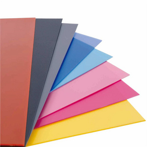 Custom size thickness 0.3mm 0.4mm 0.8mm 1mm Colored plastic pp polypropylene sheet for packaging and printing