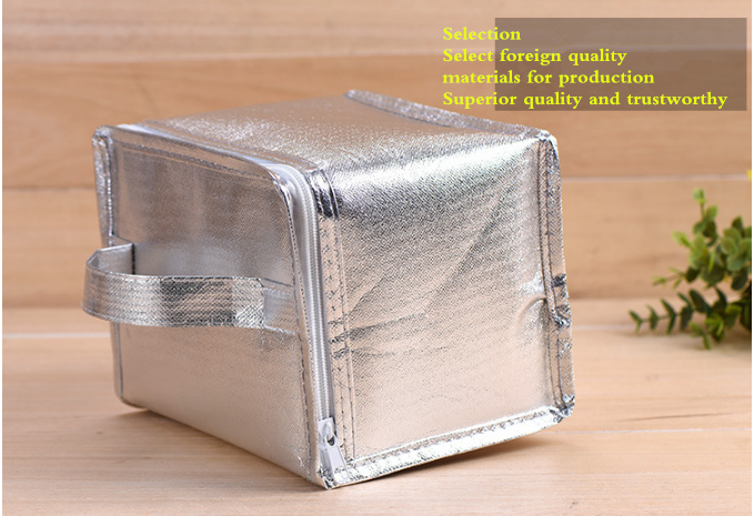 Factory  lower  price reusable Large  capacity Food Delivery pouch  Picnic Insulated bag lunch cooler bag thermal  carry case