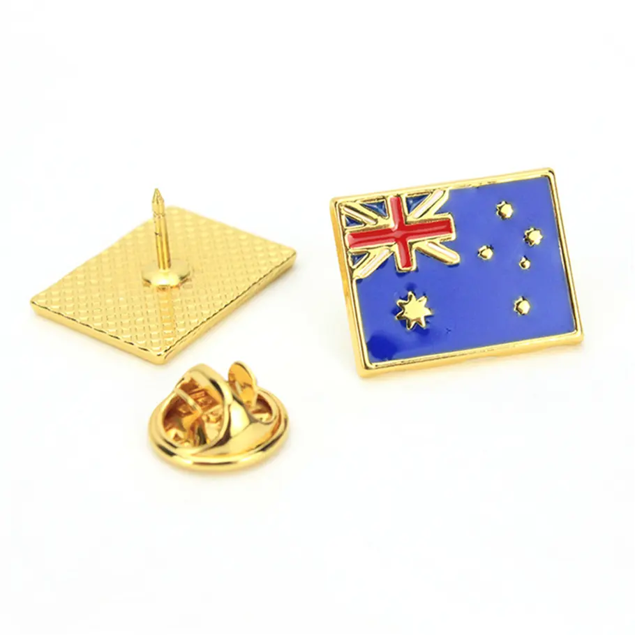 National Day Lapel Flag Lapel Pin Commemorative Travel Conference Flag Badge