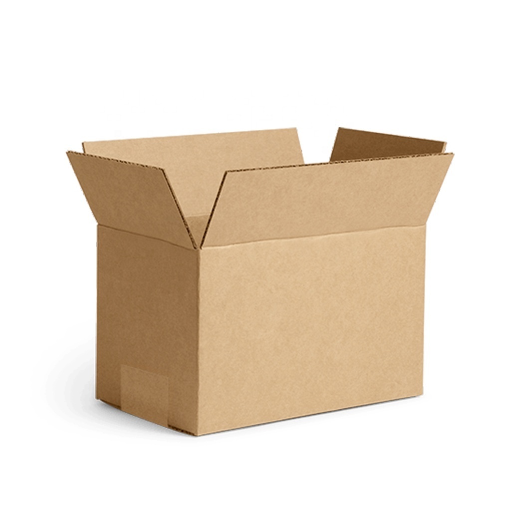 Custom Outer Carton Big Small Size Cardboard Paper Carton Flat Packed Boxes Corrugated Cardboard for Small Business