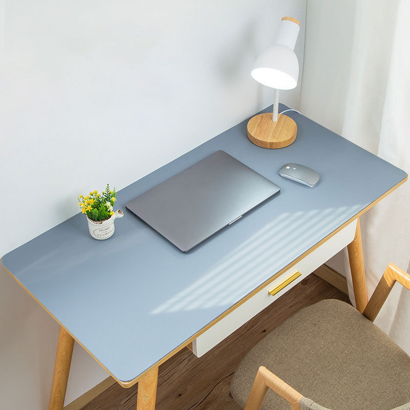 Multi-functional High-quality Ultra Thin Waterproof Pu Leather Mouse Pad Dual Use Desk Writing Mat For Work