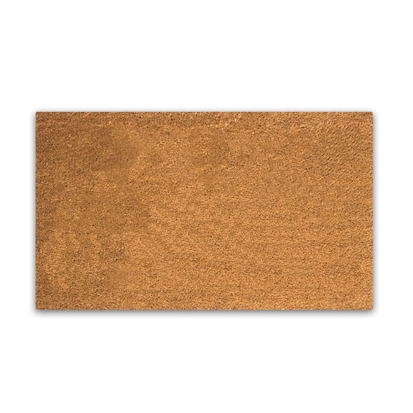 Eco Friendly Plain Coconut Fibre Non-slip Foot Doormats Custom Anti Dust OEM Coir Brown Door Mats