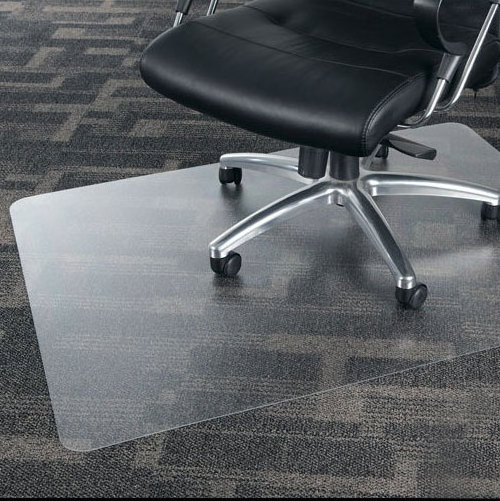 Hardwood Floor Tile Protection Mat PVC Transparent Polyethylene Office Chair Mat for Computer Desk Chair