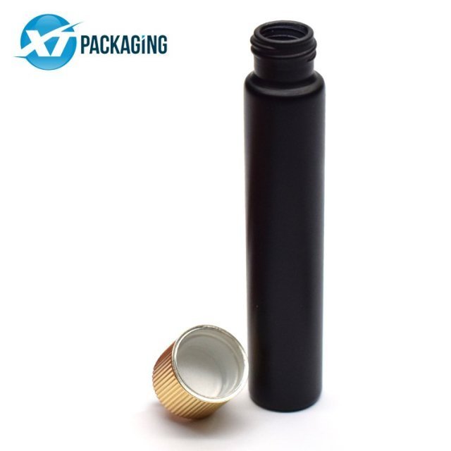 Eco-Friendly CR Glass Tube Bamboo Lid Glass Tubes With Cap Tube custom glass tubing packaging with screw tops