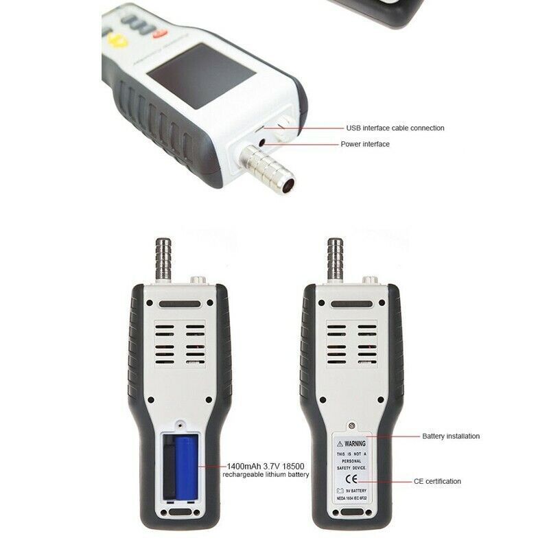 HT 9600 Recording Tester Monitor Air Quality Machine Laser Dust Clean Room Particle Counter