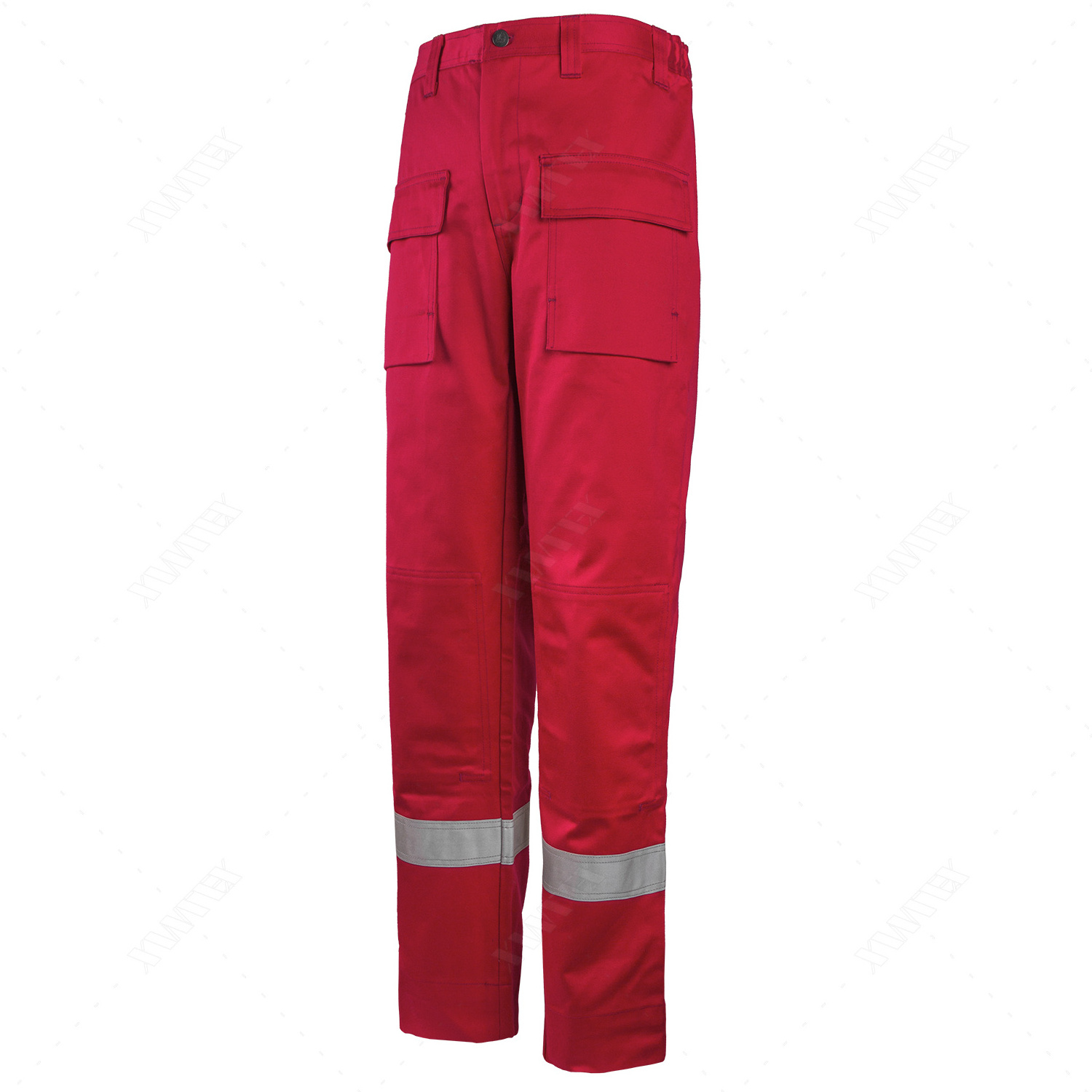 Flame Retardant Reflective Trousers fr security men's trousers cargo work clothes pants