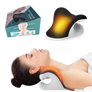 High Quality Cervical Traction Device Neck Stretcher Neck & Massage Pillow for Neck Pain Relief