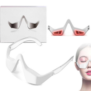 Hot Selling EMS 3D Eye Massage Glasses Under Eye Dark Circle Removal Wearable 3D Eye Massager