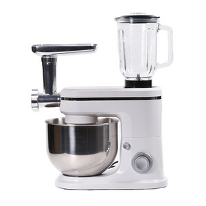 Stainless Steel Food Mixer 6.5L Cordless Mixer 1500W Multifunction Dough Stand Blender Mixer