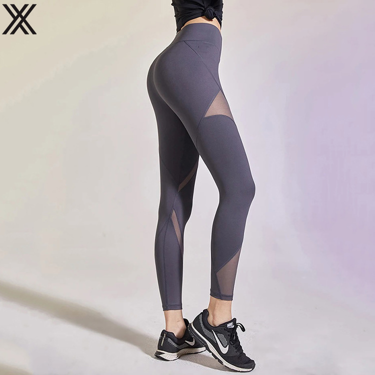 Fashion Design Beauty Back Women Long Sleeve With Thumb Hole Seamless Yoga Sets Yoga Leggings Sets Fashion Sport Fitness Clothes