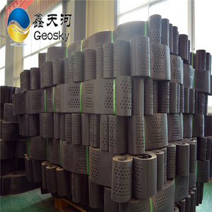 Textured / smooth HDPE geocell for retaining wall / road construction / slope