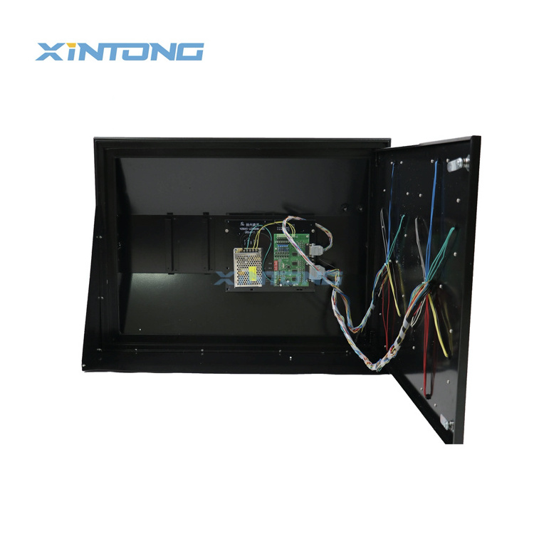 Xintong 600*800mm three digital traffic light timer for road