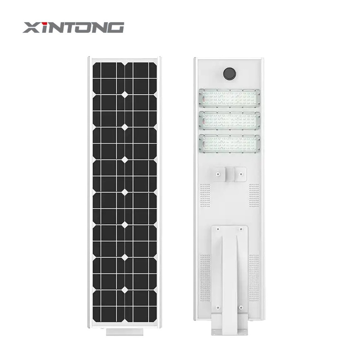 XINTONG IP66 Outdoor All In One Solar Street Lamp 60W 80W 120W Integrated Led Solar Street Light