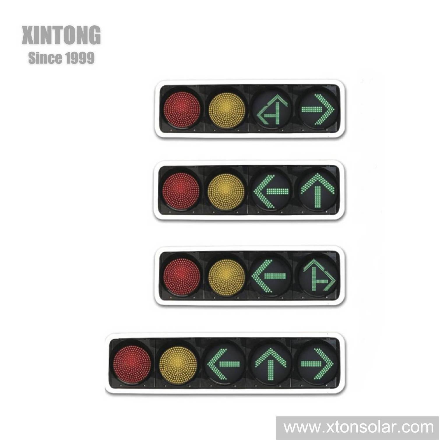 Multidirectional arrow led traffic light