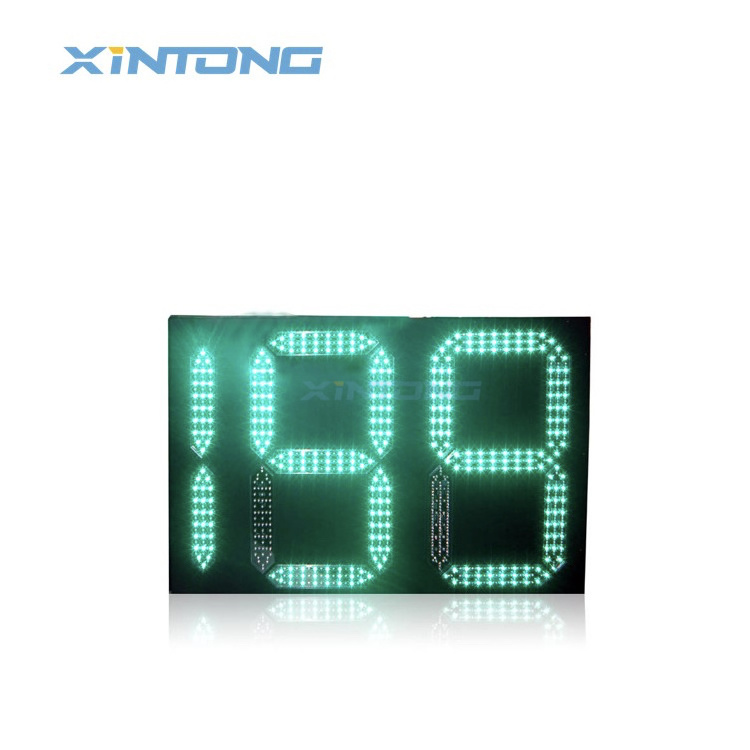 Xintong 600*800mm three digital traffic light timer for road