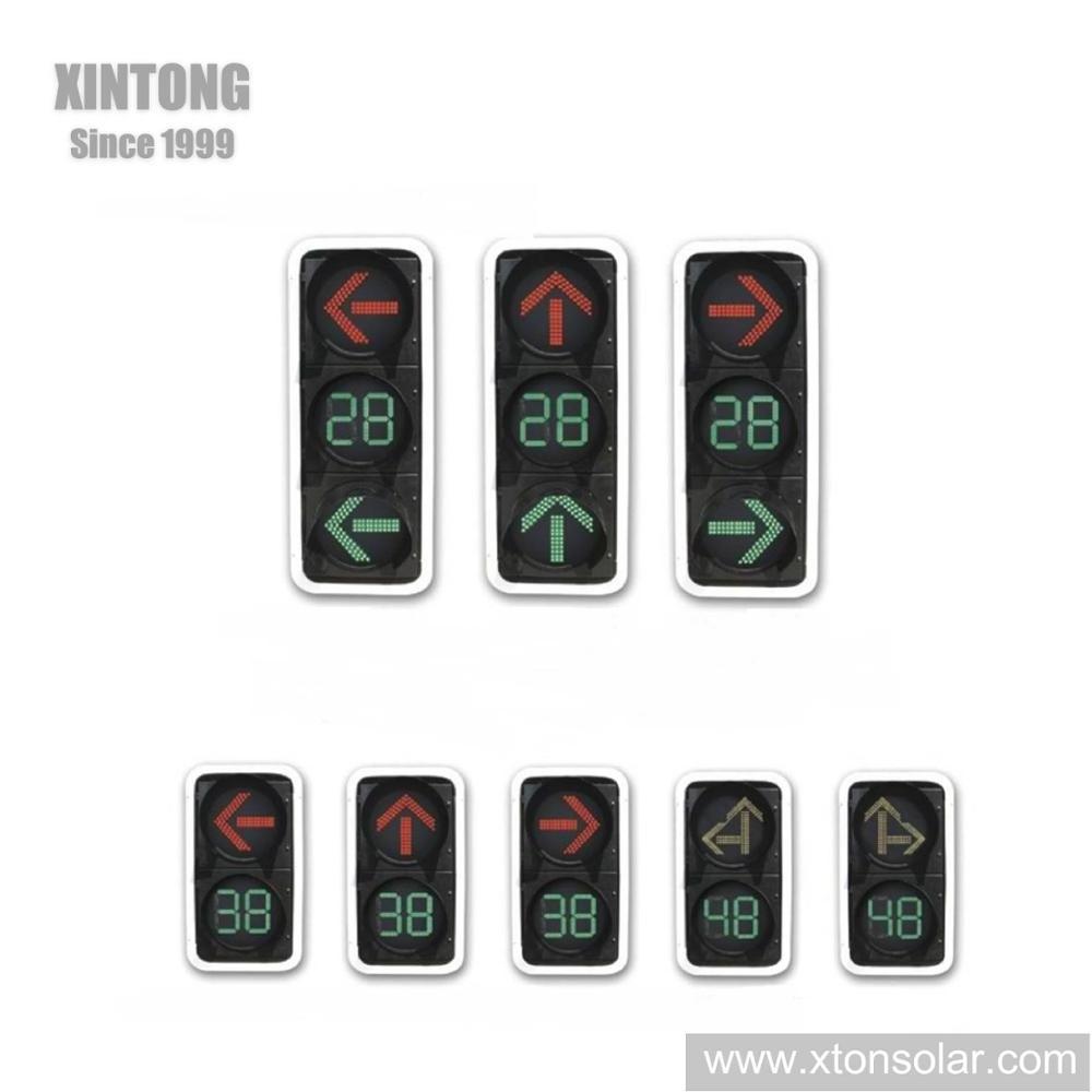 Multidirectional arrow led traffic light