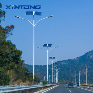 XINTONG IP65 High Brightness Power Waterproof Outdoor Road LED Long Time 60w Led Solar Power Split  Street Lighting Light