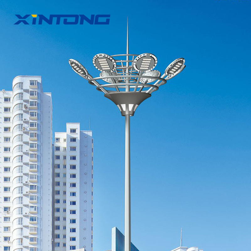 XINTONG Waterproof High Power Adjustable LED Customized Galvanized High Mast Light