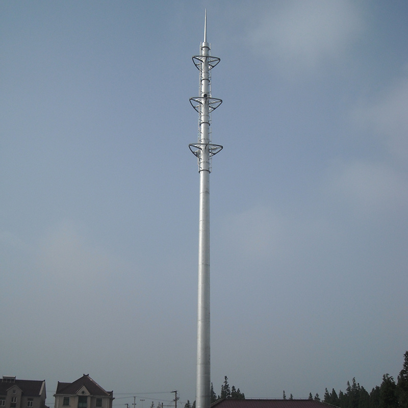 XINTONG Telecommunication Steel Monopole Tower Electric Tower