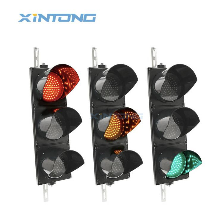 XINTONG  Full Screen LED Traffic Safety Signal Light 200mm 300mm