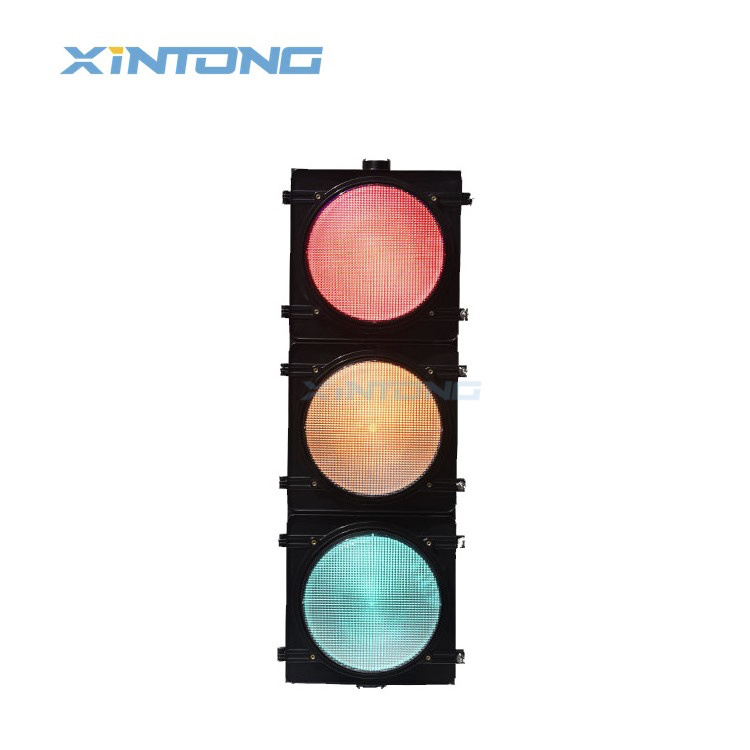 XINTONG Road Safety Red Yellow Green Color Traffic Lights Remote Control LED Traffic Lights On Sale