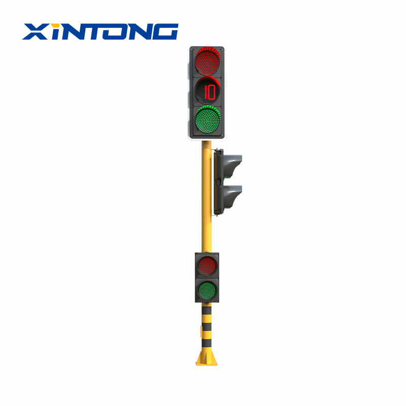 XINTONG Solar Traffic Light Pedestrian Red Yellow Green Led Screen Arrow Made China