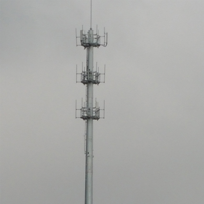 XINTONG High Quality Power Transmission Tower Pole 10M-100M Height Single Tube Tower Electrical Steel Tubular Tower