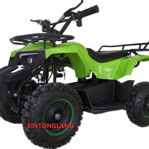 2019 Hot selling 500W 800W 1000W 36V 48V 4 wheel electric mini atv/mini quad with CE certificate