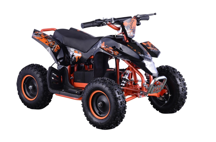 Factory 36v 48v quad bike 500w 800w 1000w electric mini atv quad for kids with CE