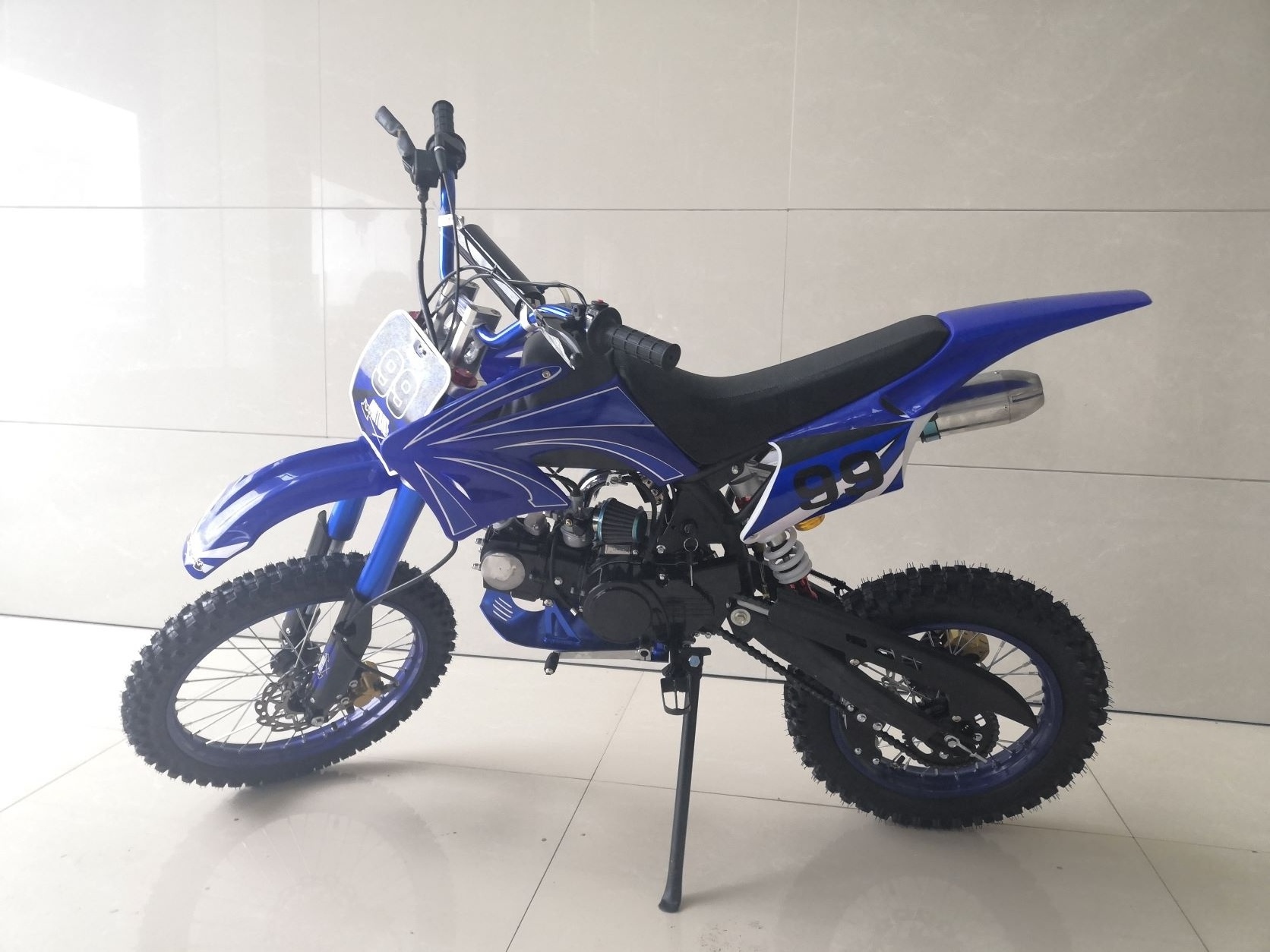 Hot selling 110cc 125cc kick and electric start 4 Stroke Off Road Pit Bike dirt bike motorcycles for sales with CE