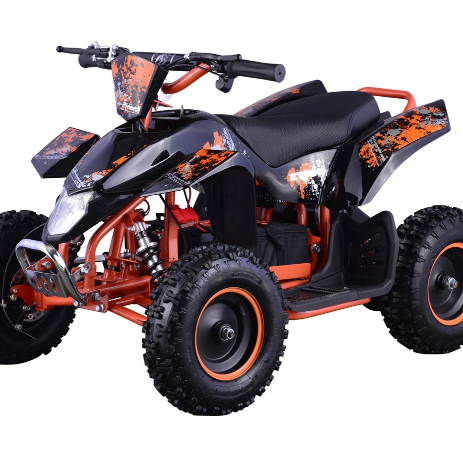 Factory 36v 48v quad bike 500w 800w 1000w electric mini atv quad for kids with CE