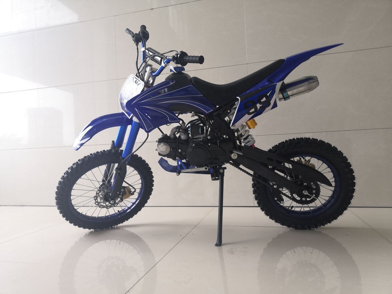 Hot selling 110cc 125cc kick and electric start 4 Stroke Off Road Pit Bike dirt bike motorcycles for sales with CE