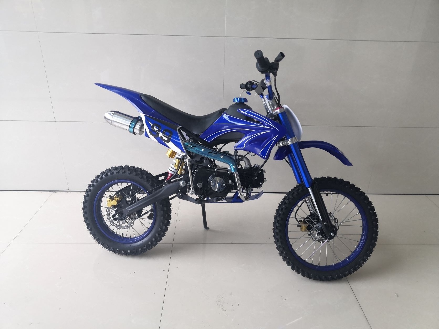 Hot selling 110cc 125cc kick and electric start 4 Stroke Off Road Pit Bike dirt bike motorcycles for sales with CE