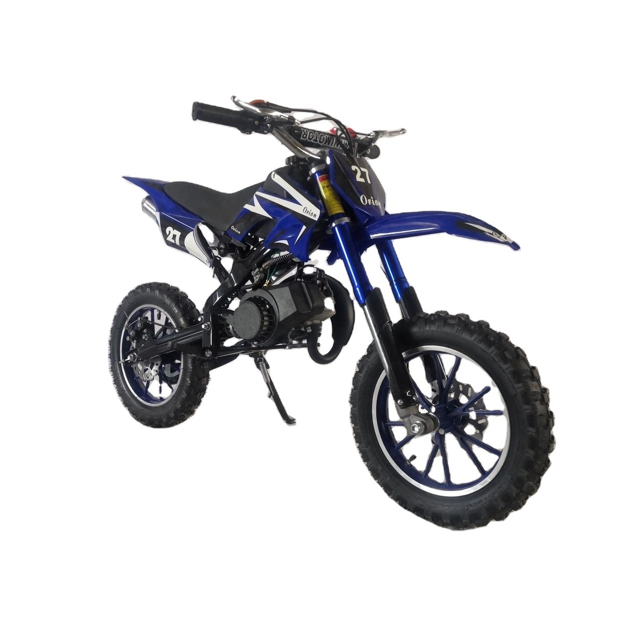 New fashion 2-stroke mini dirt bikes pull start gas mini motorcycle 49cc for kids with CE