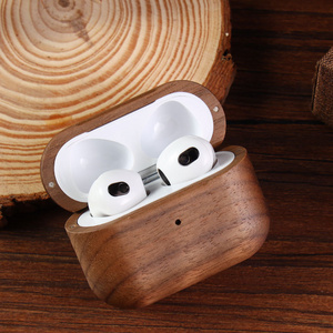 Natural Wood airpod cases wholesale for Airpods 1