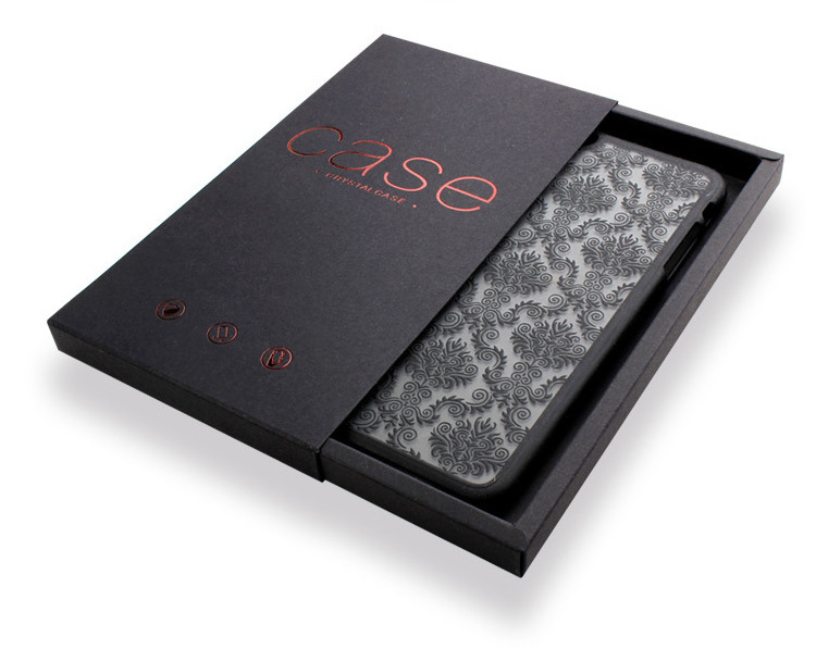 High Quality Empty black Mobile Cell Phone Gift Packaging box With Factory Price