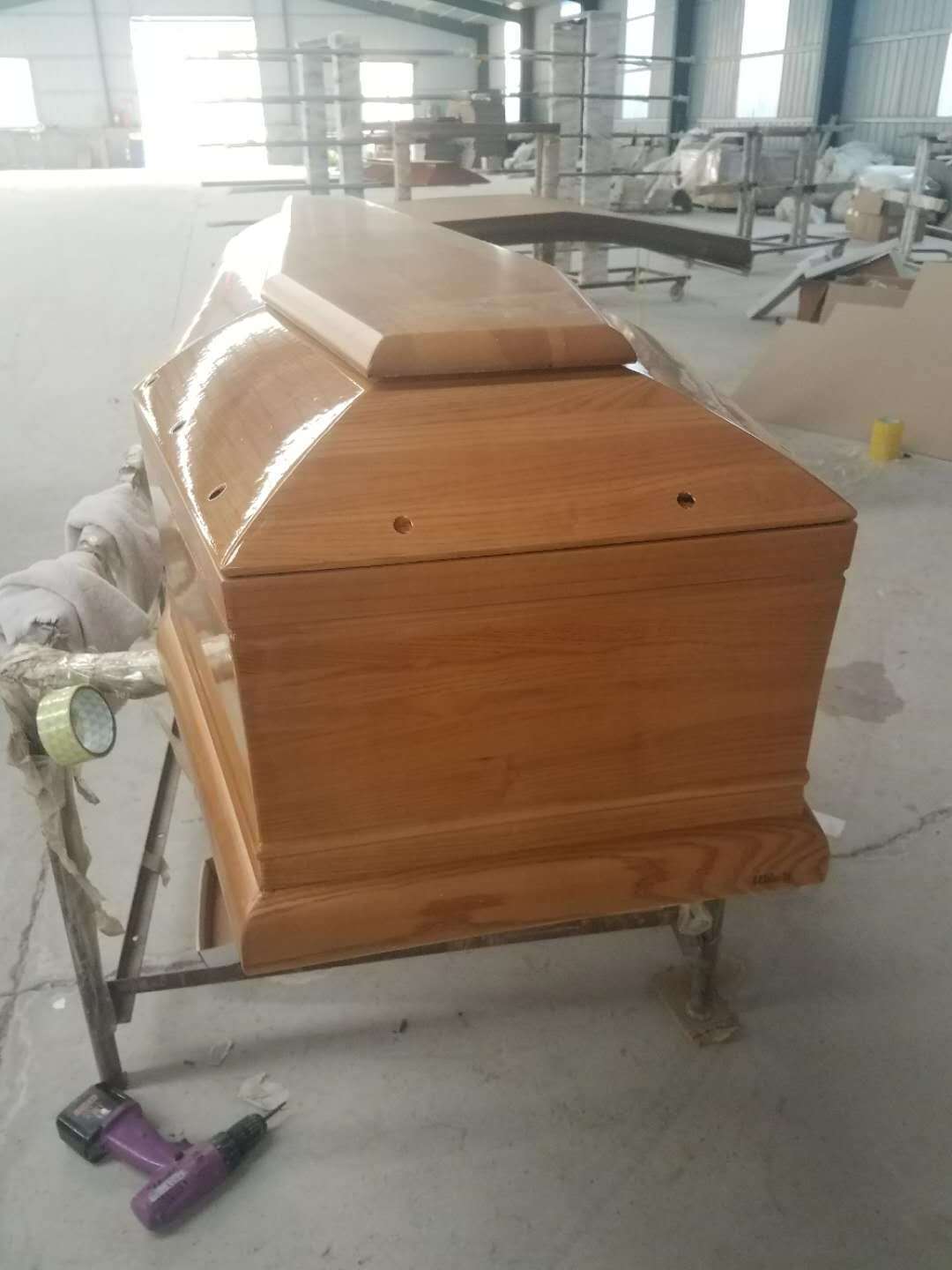 2021 Newest Italy style Christian wooden Coffin/Casket