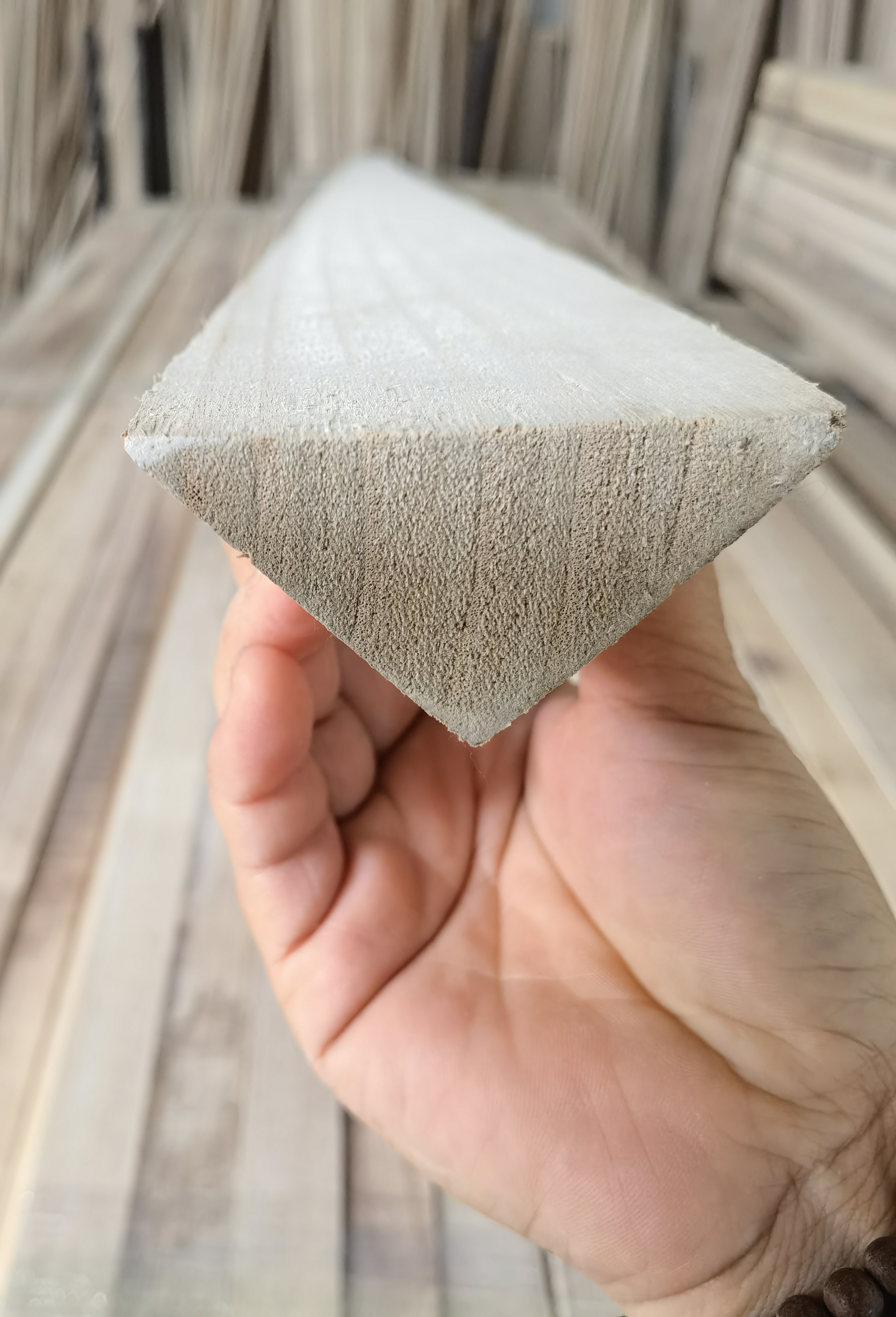 Paulownia Wood Chamfer Strips /triangle Wood Strips