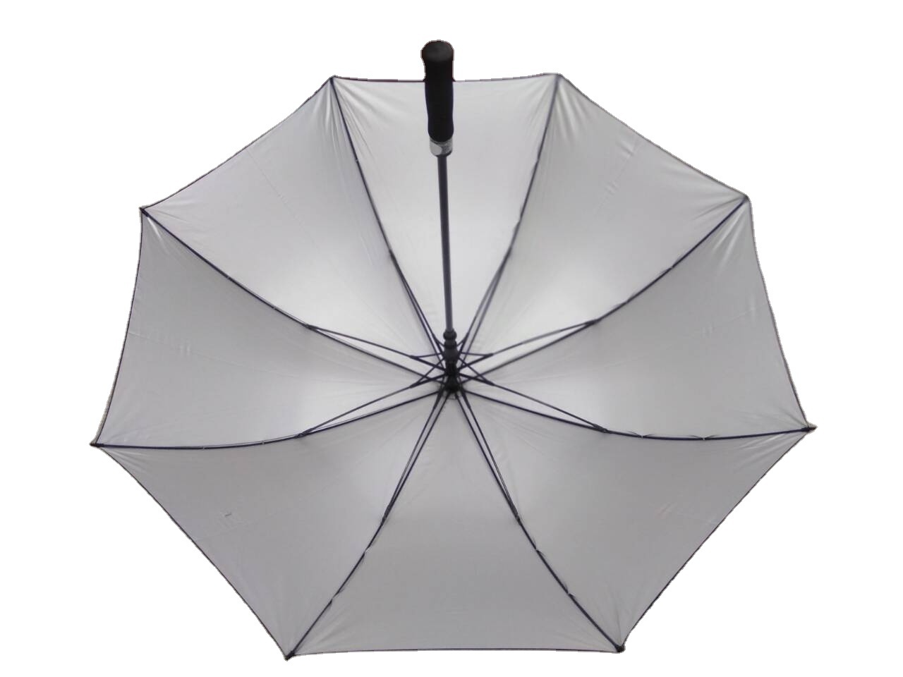 OEM High Quality China Factory Golf Umbrella With Silver Covered Inside Umbrella Custom design