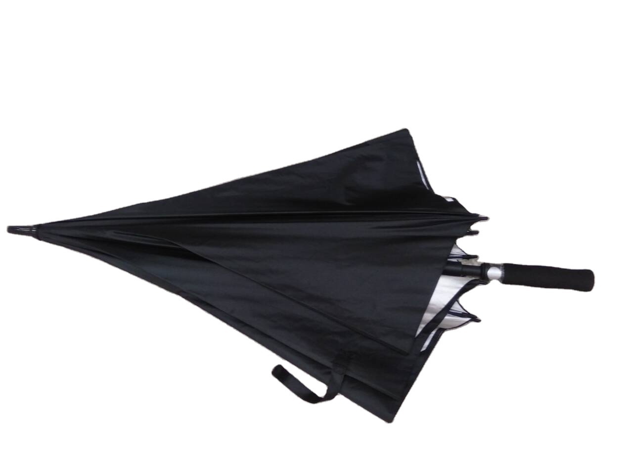 OEM High Quality China Factory Golf Umbrella With Silver Covered Inside Umbrella Custom design