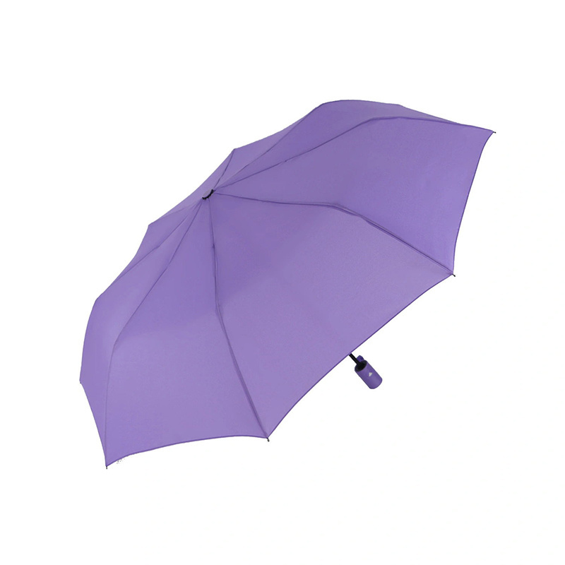 Cheap Promotional Items Gift Candy Color 2023 Portable Fully Automatic Waterproof Umbrella