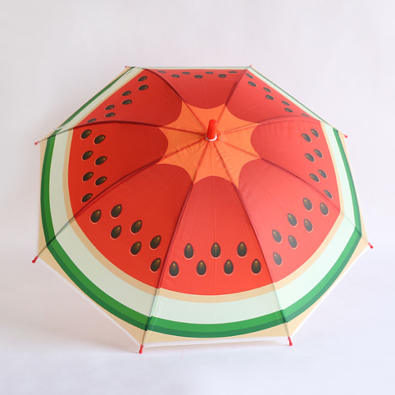 17 Inches 3D New Design Kid Fruit Umbrella Child Umbrella 3D Clear Umbrella For Children