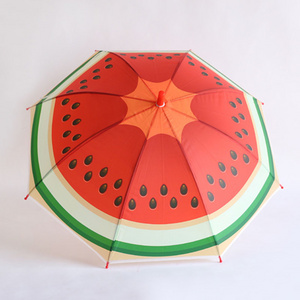 17 Inches 3D New Design Kid Fruit Umbrella Child Umbrella 3D Clear Umbrella For Children