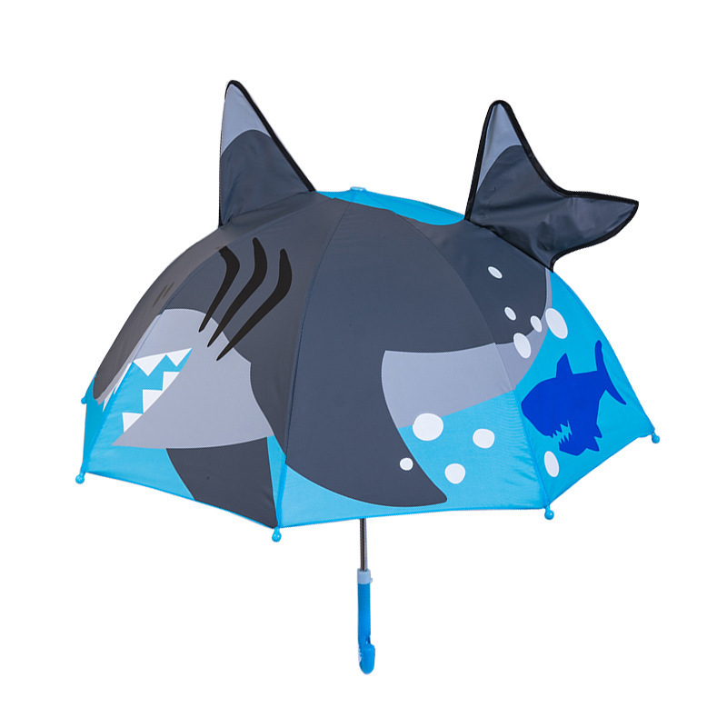 2023 Cute Children UV Protect 3D Animal-shape Cartoon Kid Rain Umbrella Factory