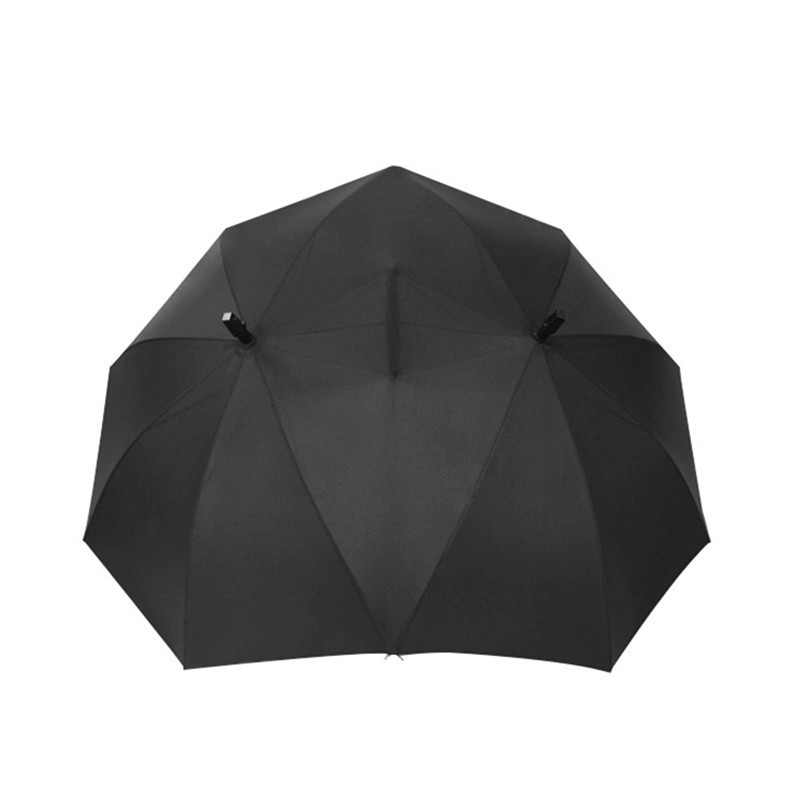 Innovate Promotional Double Shaft Twins Lover Couple Umbrella for Advertising