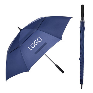 Automatic Open Golf Umbrella Large Oversize Double Canopy Vented Windproof Waterproof Stick Umbrellas for Rain